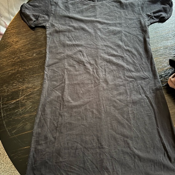 Daily Ritual Black T-Shirt Dress Size Medium - Picture 3 of 4